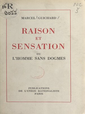 cover image of Raison et sensation